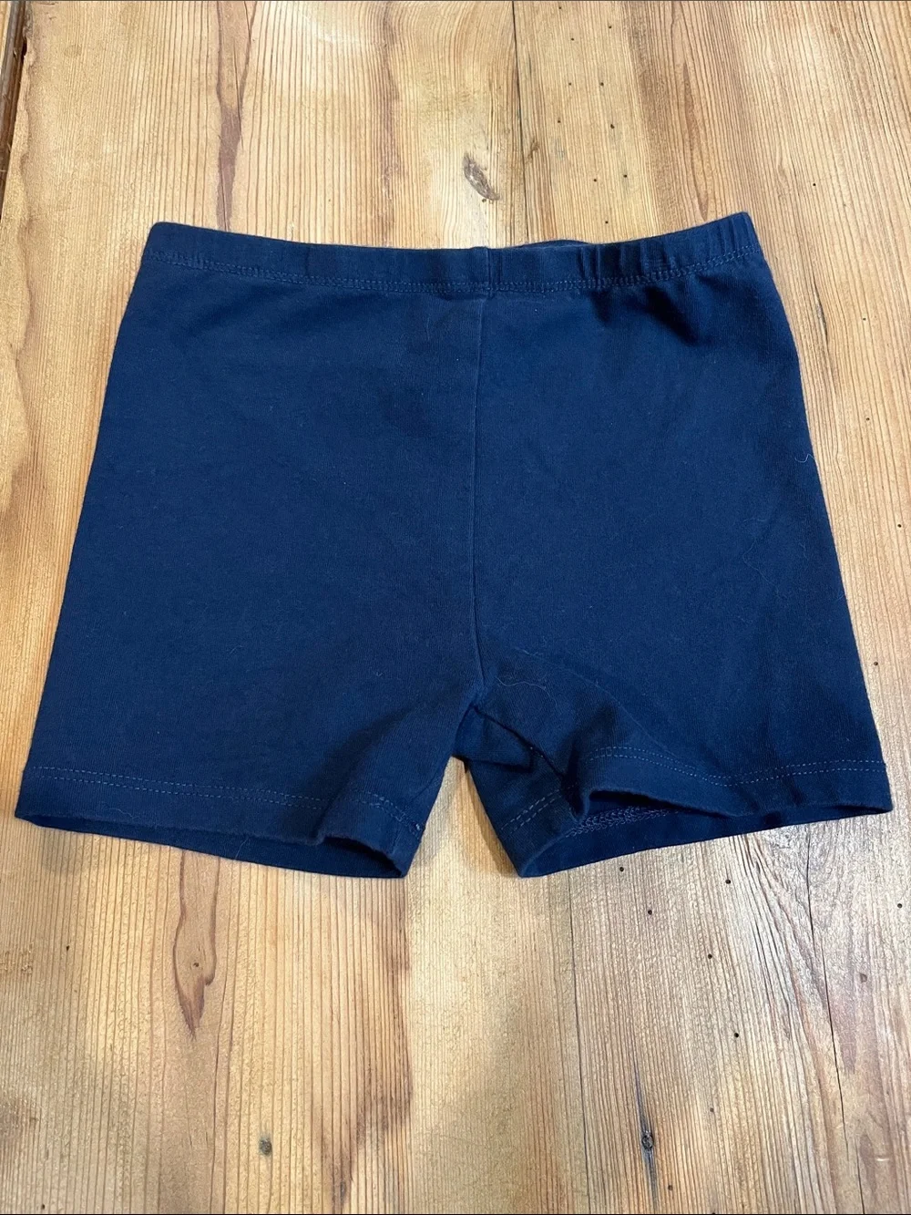 QUNICE Girls 4T Navy Blue Bike Shorts